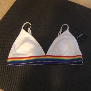 rainbow bralette